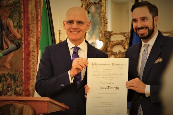 Paolo Taticchi Knight of the Order of Merit of the Italian Republic (2018)