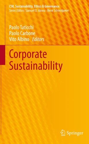 Corporate Sustainability book cover